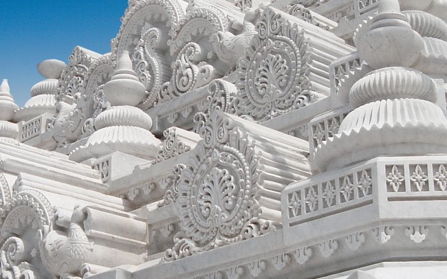 Tempio Prem Mandir - India, Bianco Carrara